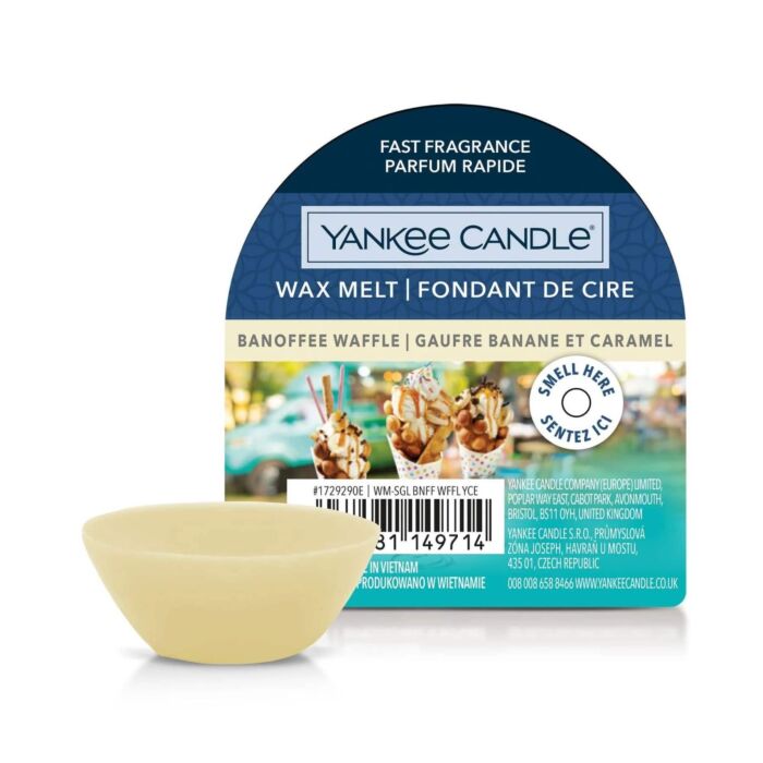 Yankee Candle Banoffee Waffle Single Wax Melt